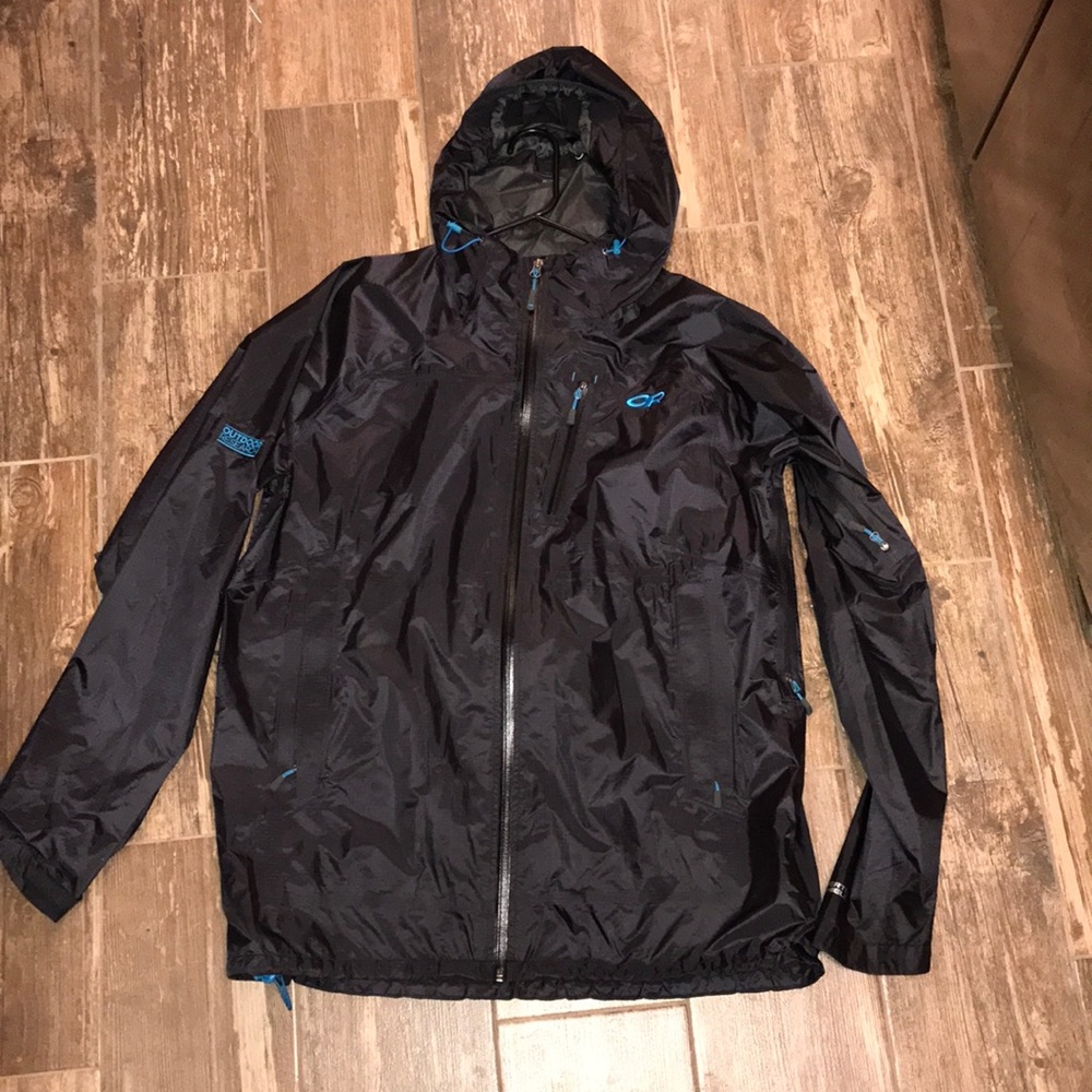 OR men’s XL rain jacket